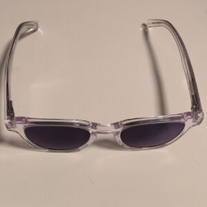 Zenni Clear Frame‎ Sunglasses with Dark Lenses